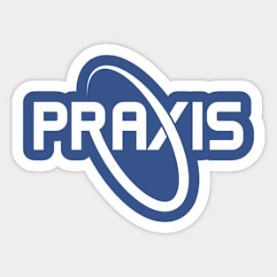 PRAXIS CORP Logo Sticker